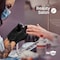 Wecare WMN1002, Disposable Gloves, 8 mil Palm, Nitrile, Powder-Free, M, 100 PK, Black WMN100241 - alternate 6